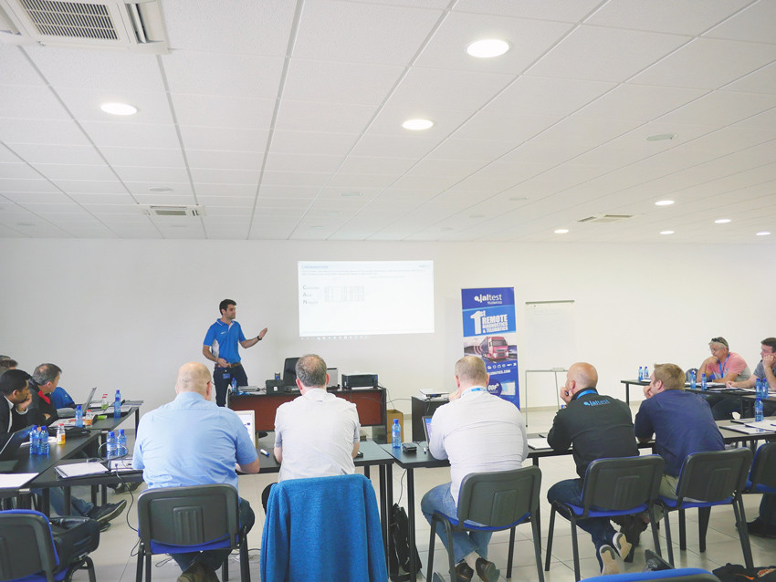 JALTEST TRAINING COURSE FOR DISTRIBUTORS. MAY 2017.