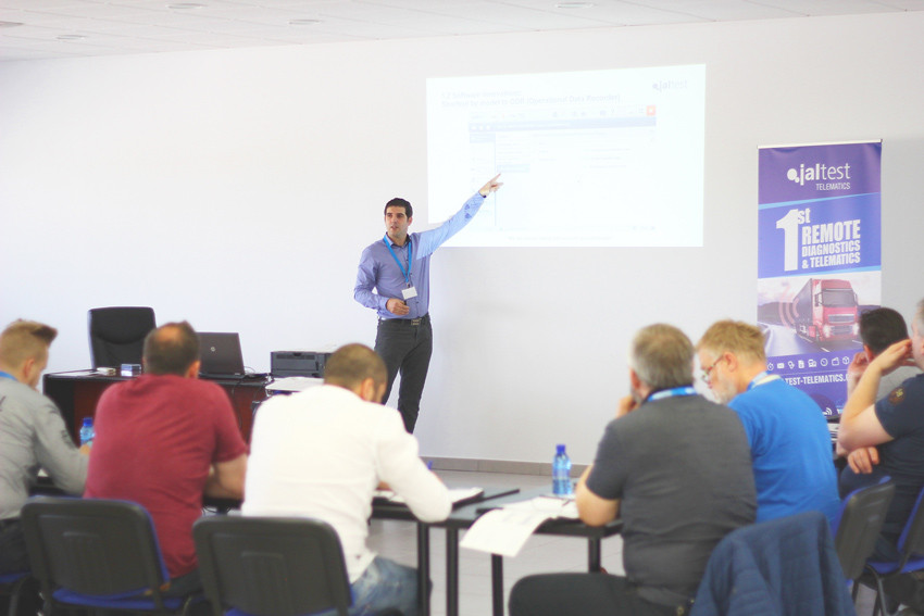 JALTEST TRAINING COURSE FOR DISTRIBUTORS. MAY 2017.