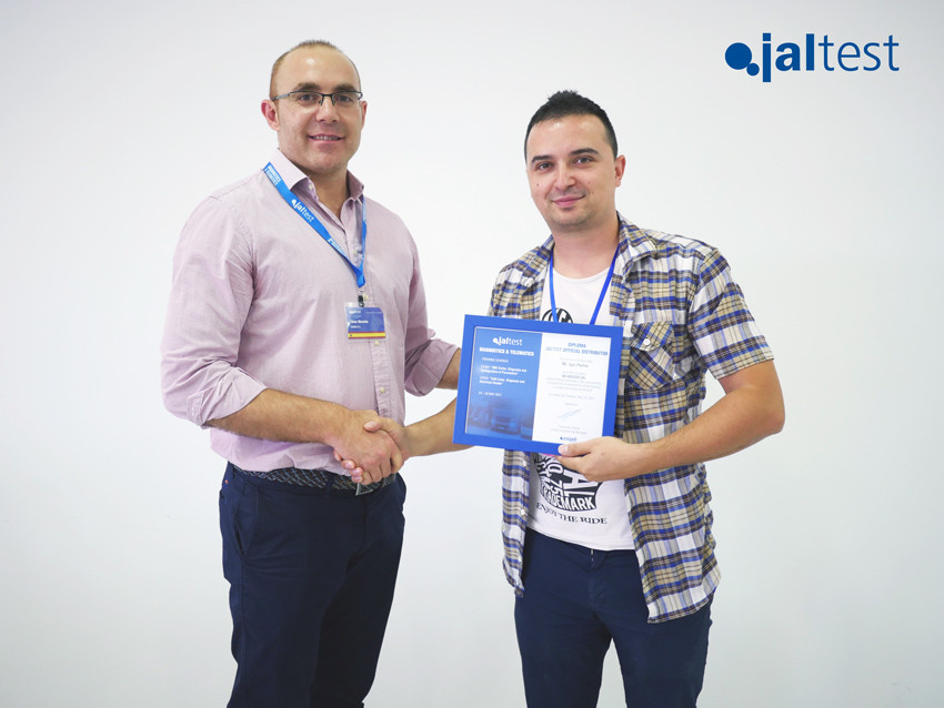 JALTEST TRAINING COURSE FOR DISTRIBUTORS. 24 MAY 2017.