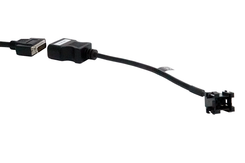 JDC551.9 | LIEBHERR RECTANGULAR 6-PIN DIAGNOSTICS CABLE | Jaltest