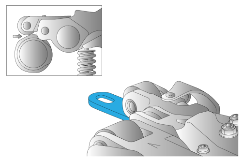 ÚTIL PARA REGLAJE DE VÁLVULAS DE FRENO MOTOR, 50105194