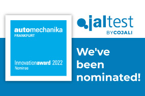 Jaltest Diagnostics AR, the new system of augmented reality of Jaltest nominated for the Automechanika Innovation Awards 2022