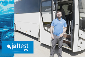 Jaltest Case Study | Instalación inicial y calibración del actuador VGT en bus Otokar Ulyso T 